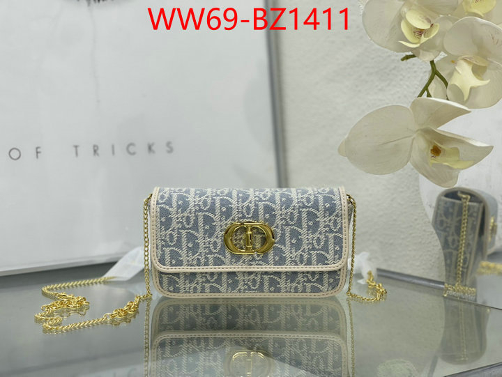 Dior Bags(4A)-Crossbody- top sale ID: BZ1411 $: 69USD,