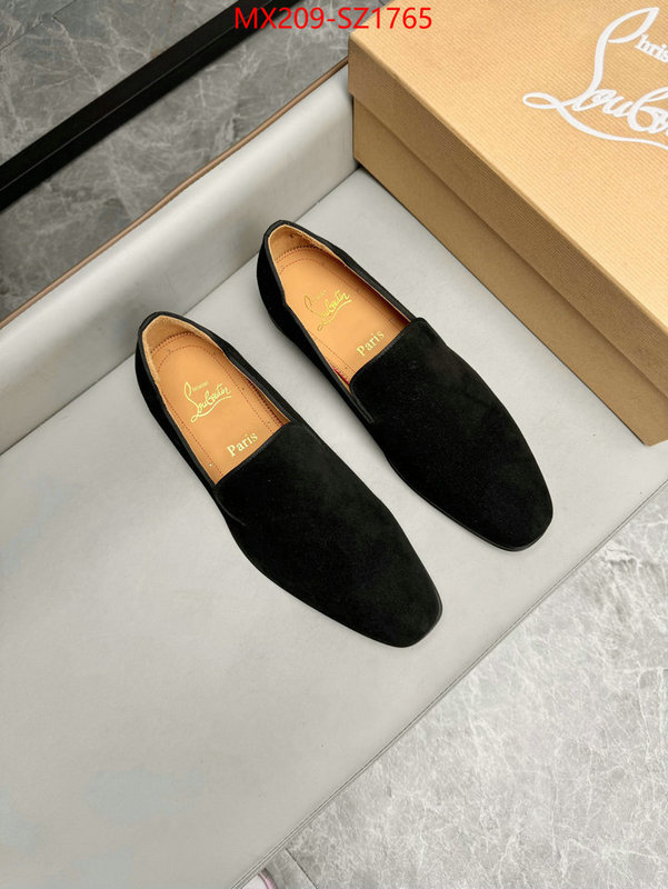 Men Shoes-Christian Louboutin what ID: SZ1765 $: 209USD-shoes yupoo Men Shoes-Christian Louboutin what ID: SZ1765 $: 209USD