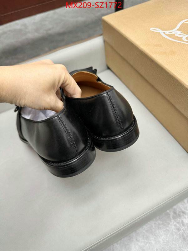 Men Shoes-Christian Louboutin fake ID: SZ1772 $: 209USD-shoes yupoo Men Shoes-Christian Louboutin fake ID: SZ1772 $: 209USD