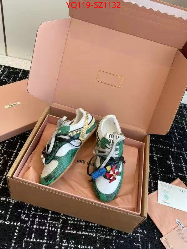 Men Shoes-Miu Miu high quality designer replica ID: SZ1132 $: 119USD