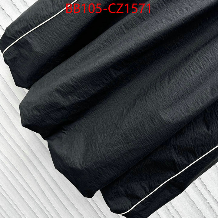 Clothing-Prada we provide top cheap aaaaa ID: CZ1571 $: 105USD