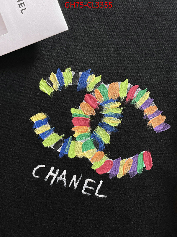 Clothing-Chanel best luxury replica ID: CL3355 $: 75USD