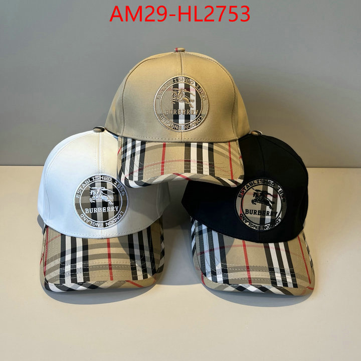 Cap(Hat)-Burberry practical and versatile replica designer ID: HL2753 $: 29USD