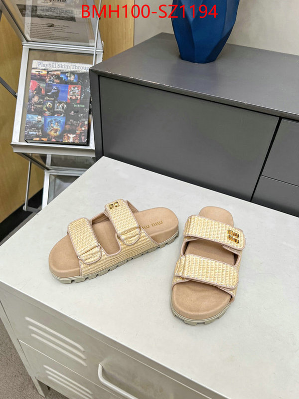 Women Shoes-Miu Miu high quality replica designer ID: SZ1194 $: 100USD