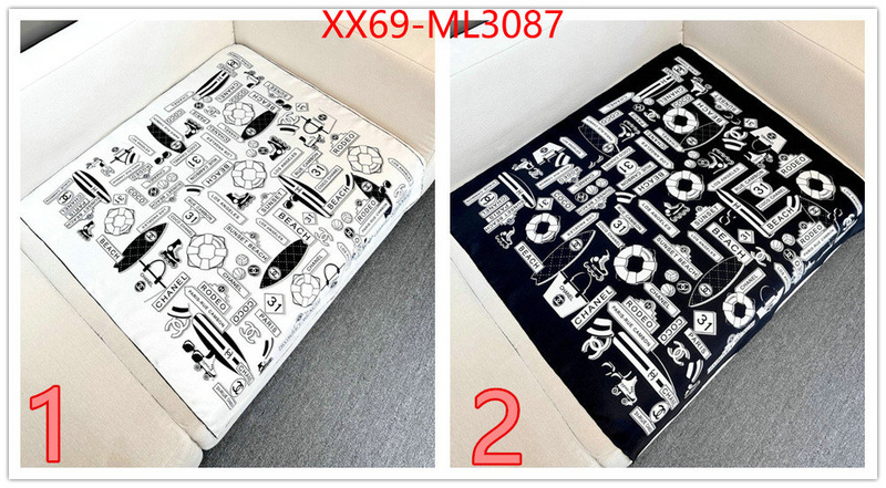 Scarf-Chanel wholesale replica shop ID: ML3087 $: 69USD