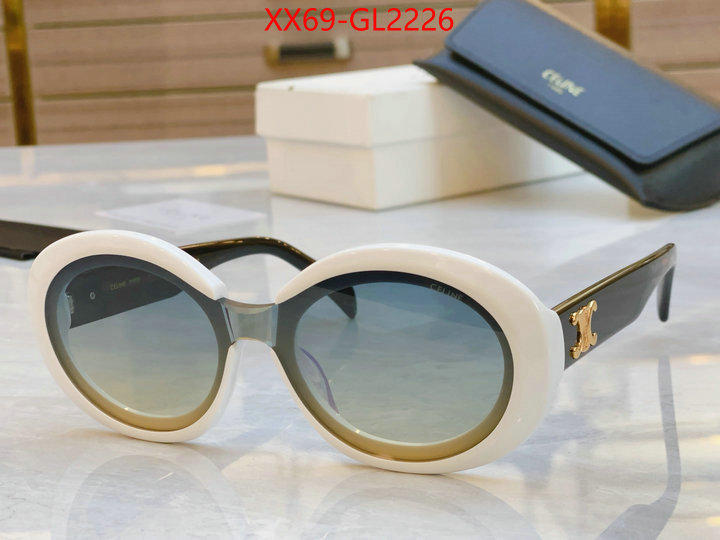 Glasses-CELINE mirror copy luxury ID: GL2226 $: 69USD