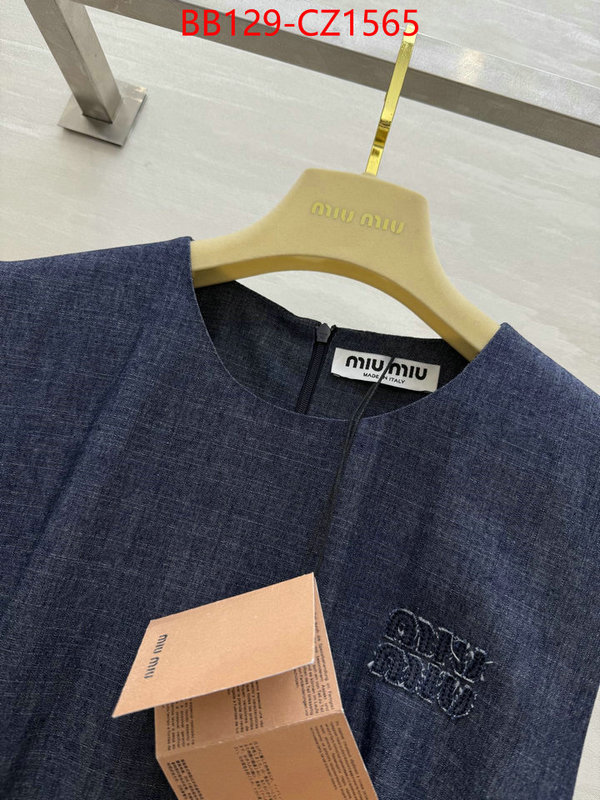 Clothing-MIU MIU outlet sale store ID: CZ1565 $: 129USD