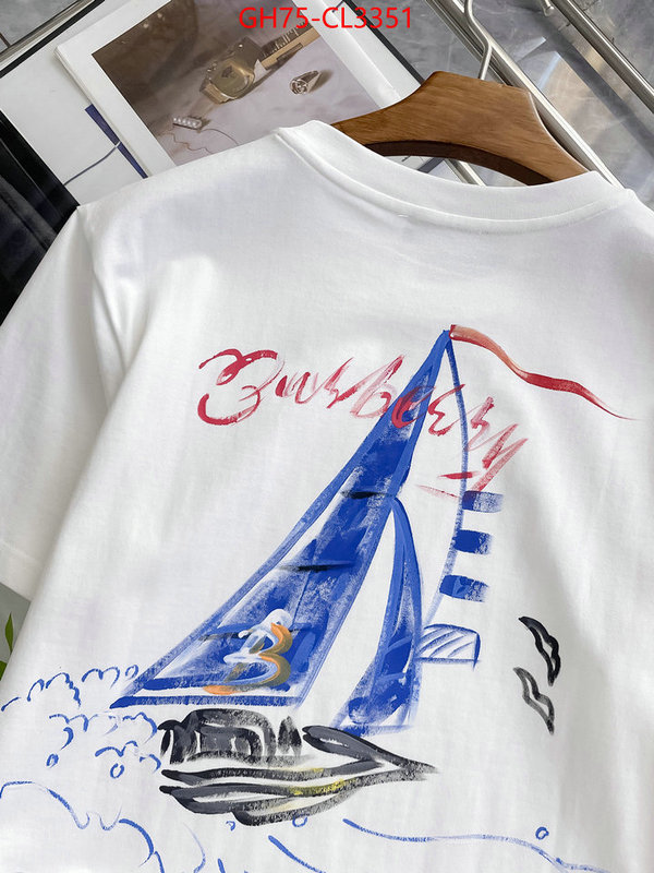 Clothing-Burberry designer fake ID: CL3351 $: 75USD