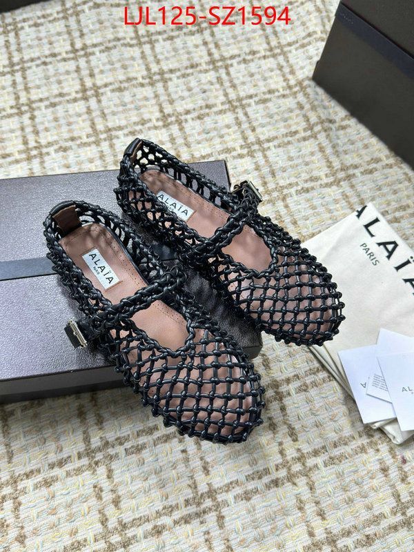 Women Shoes-ALAIA luxury fake ID: SZ1594 $: 125USD