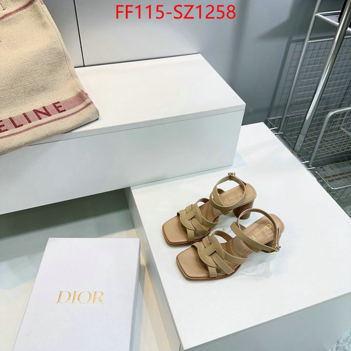 Women Shoes-Dior wholesale 2024 replica ID: SZ1258 $: 115USD