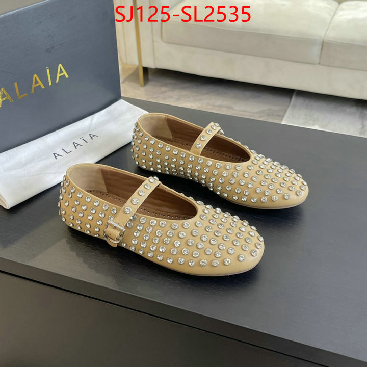 Women Shoes-ALAIA replica 1:1 ID: SL2535 $: 125USD