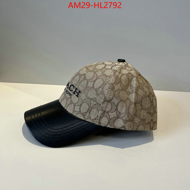 Cap(Hat)-Coach we provide top cheap aaaaa ID: HL2792 $: 29USD