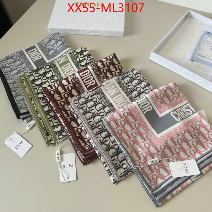Scarf-Dior perfect quality designer replica ID: ML3107 $: 55USD