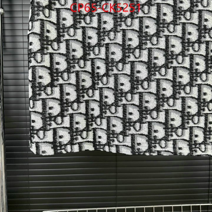 Clothing-Dior 2024 perfect replica designer ID: CK5251 $: 65USD