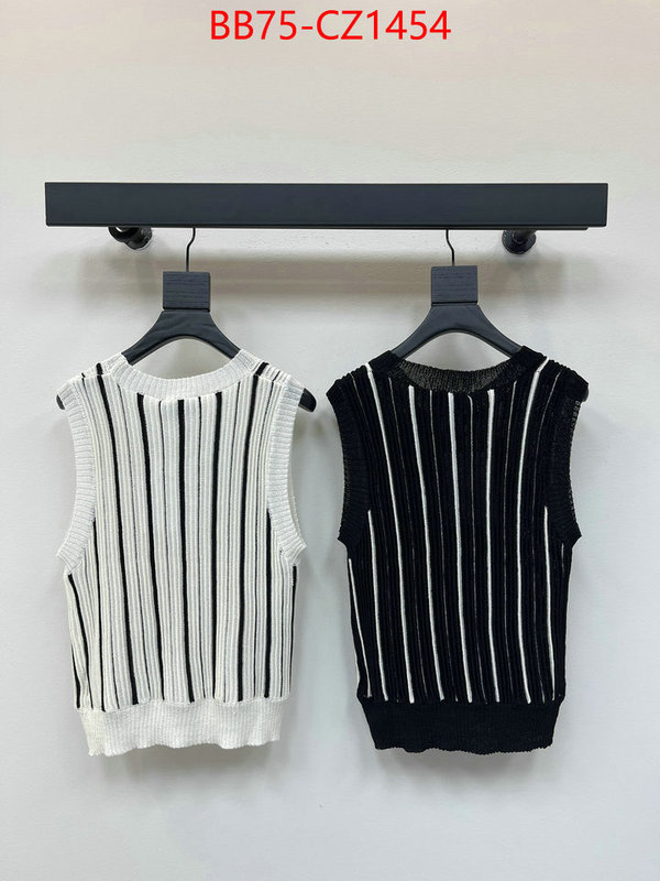 Clothing-Chanel top perfect fake ID: CZ1454 $: 75USD