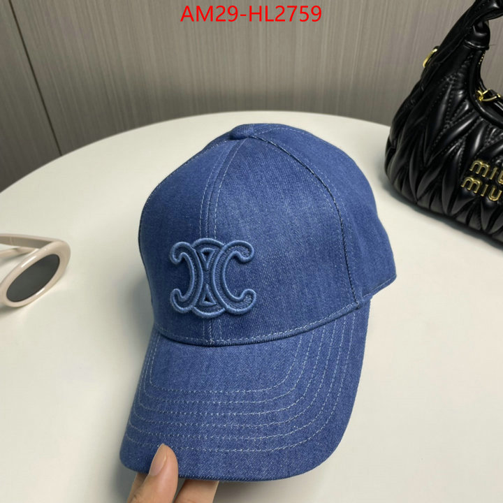 Cap(Hat)-Celine new designer replica ID: HL2759 $: 29USD