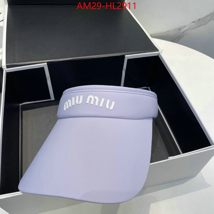 Cap(Hat)-Miu Miu buy cheap replica ID: HL2911 $: 29USD