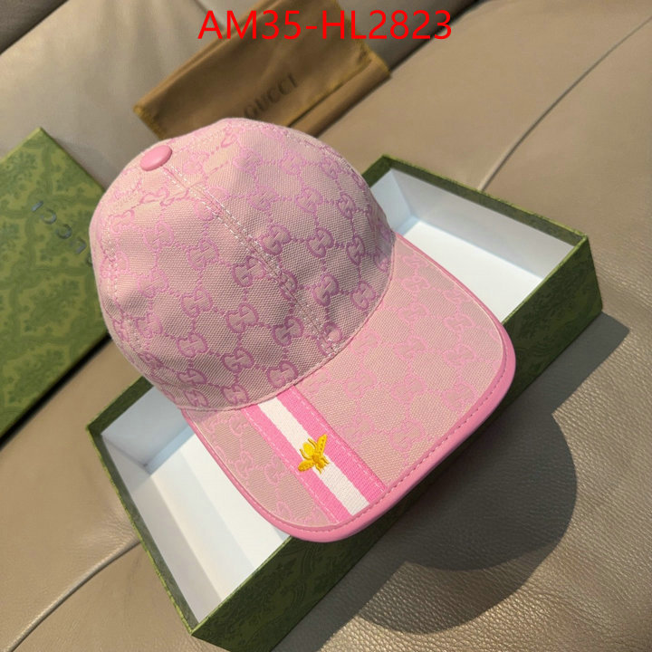 Cap(Hat)-Gucci cheap replica designer ID: HL2823 $: 35USD