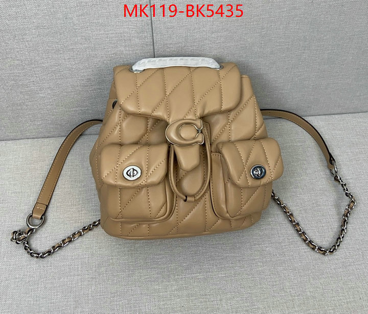 Coach Bags(4A)-Backpack- top quality designer replica ID: BK5435 $: 119USD,
