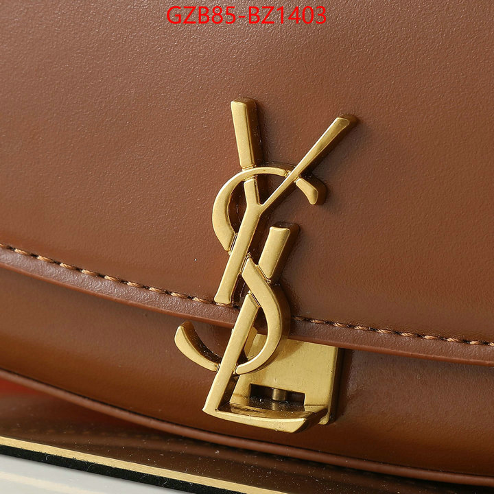 YSL Bags(4A)-Handbag- 2024 perfect replica designer ID: BZ1403 $: 85USD,
