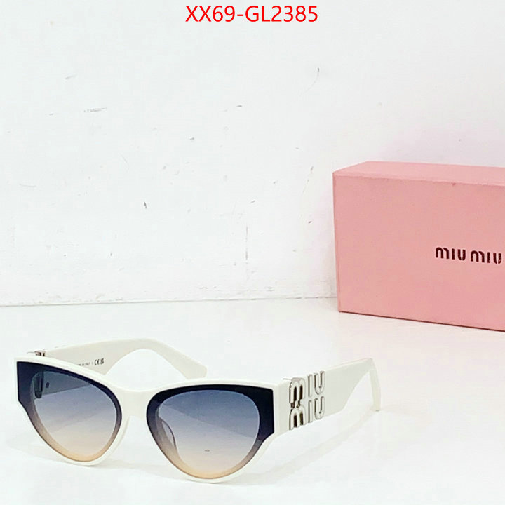 Glasses-Miu Miu designer fashion replica ID: GL2385 $: 69USD