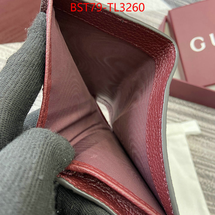 Gucci Bags(TOP)-Wallet- what best replica sellers ID: TL3260 $: 79USD,