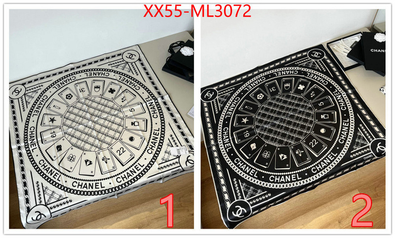 Scarf-Chanel replica for cheap ID: ML3072 $: 55USD