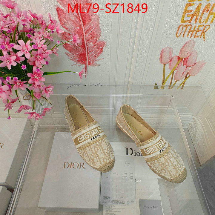 Women Shoes-Dior for sale online ID: SZ1849 $: 79USD