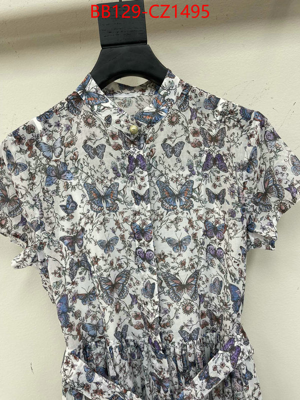 Clothing-Dior best replica new style ID: CZ1495 $: 129USD