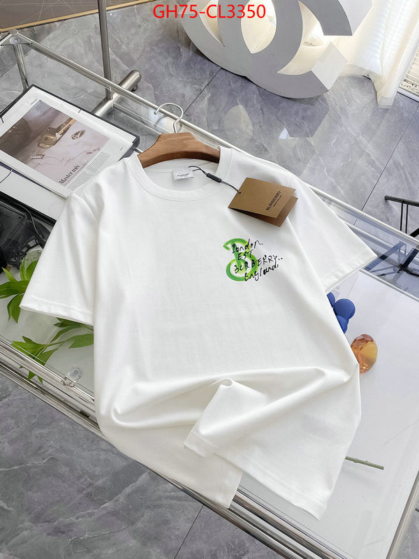 Clothing-Burberry top perfect fake ID: CL3350 $: 75USD
