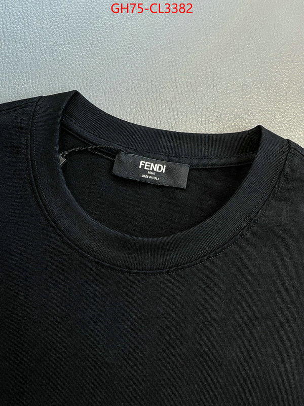 Clothing-Fendi replica aaaaa designer ID: CL3382 $: 75USD