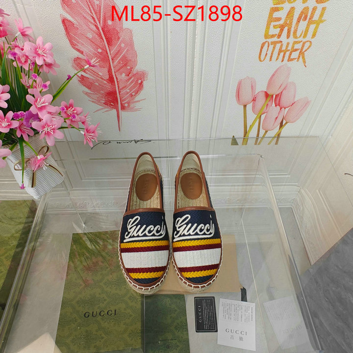 Women Shoes-Gucci 2024 replica wholesale cheap sales online ID: SZ1898 $: 85USD
