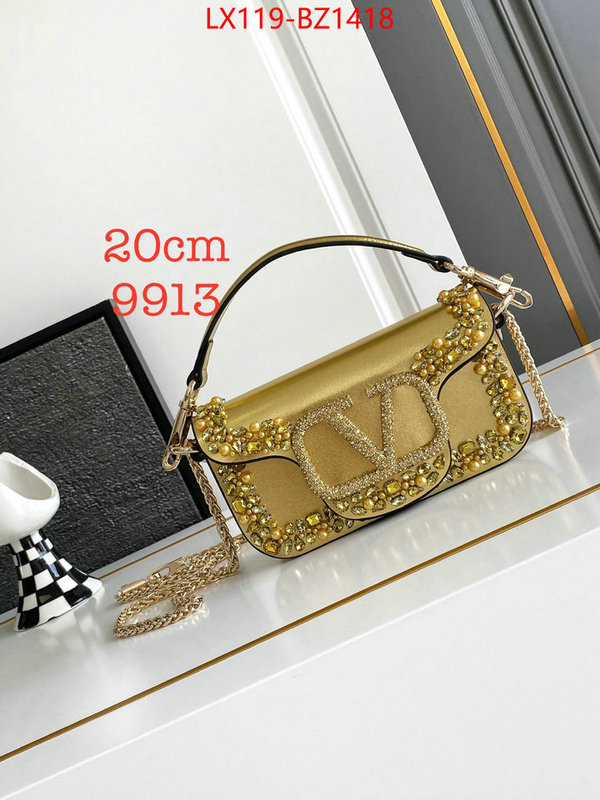 Valentino Bags(4A)-Crossbody- found replica ID: BZ1418 $: 119USD,
