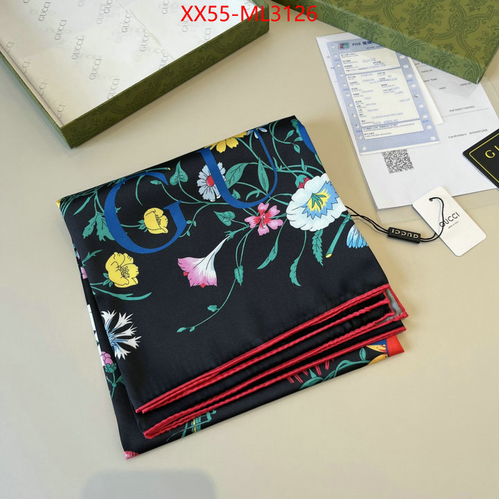 Scarf-Gucci designer ID: ML3126 $: 55USD