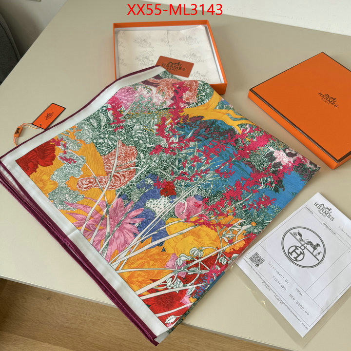 Scarf-Hermes mirror copy luxury ID: ML3143 $: 55USD