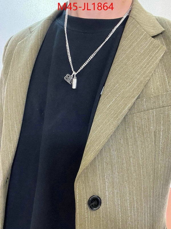 Jewelry-Balenciaga designer fashion replica ID: JL1864 $: 45USD