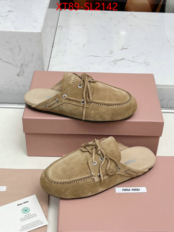 Women Shoes-Miu Miu best replica quality ID: SL2142 $: 89USD