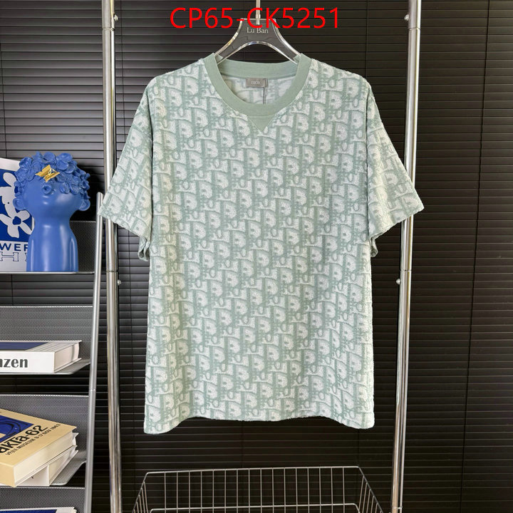Clothing-Dior 2024 perfect replica designer ID: CK5251 $: 65USD