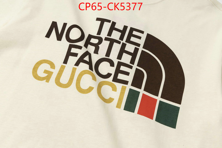 Clothing-Gucci replica wholesale ID: CK5377 $: 65USD