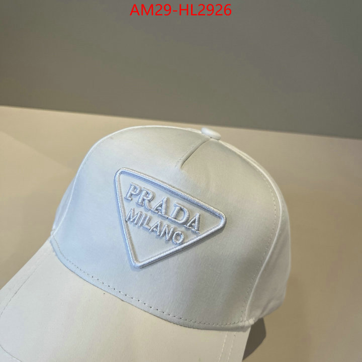 Cap (Hat)-Prada for sale cheap now ID: HL2926 $: 29USD
