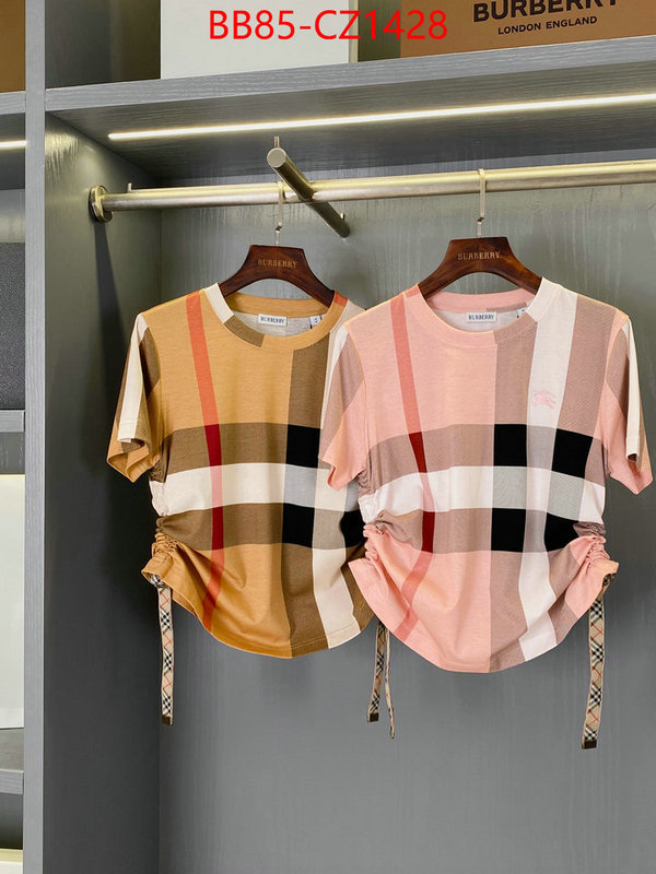 Clothing-Burberry shop cheap high quality 1:1 replica ID: CZ1428 $: 85USD