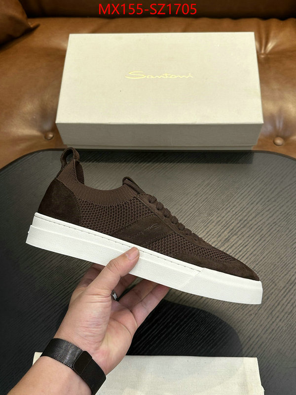 Men Shoes-Santoni high quality customize ID: SZ1705 $: 155USD