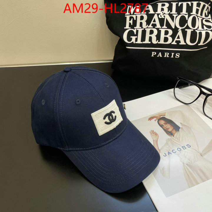 Cap (Hat)-Chanel luxury 7 star replica ID: HL2786 $: 29USD