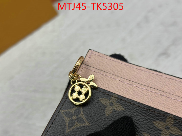 LV Bags(4A)-Wallet is it illegal to buy dupe ID: TK5305 $: 45USD,