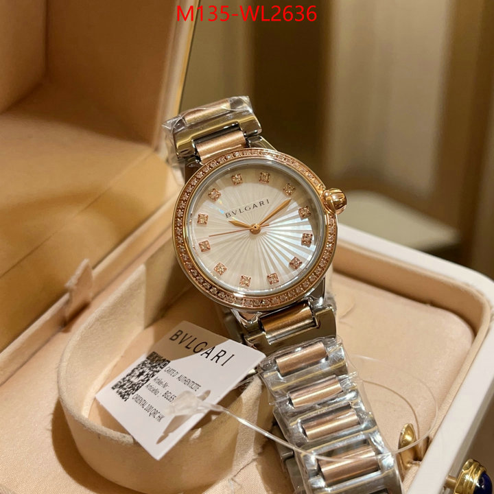 Watch(4A)-Bvlgari replica ID: WL2636 $: 135USD