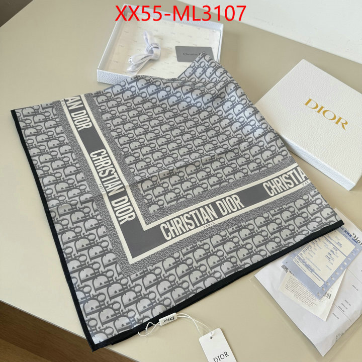 Scarf-Dior perfect quality designer replica ID: ML3107 $: 55USD