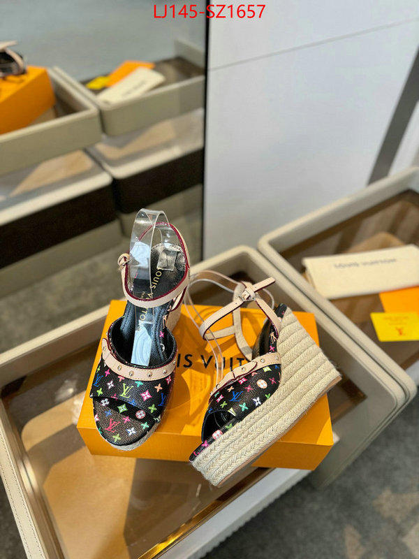 Women Shoes-LV what best replica sellers ID: SZ1657 $: 145USD
