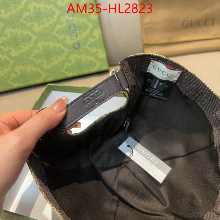Cap(Hat)-Gucci cheap replica designer ID: HL2823 $: 35USD