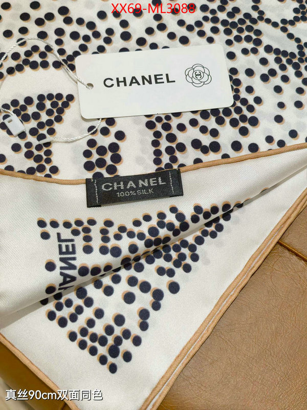 Scarf-Chanel best quality fake ID: ML3088 $: 69USD