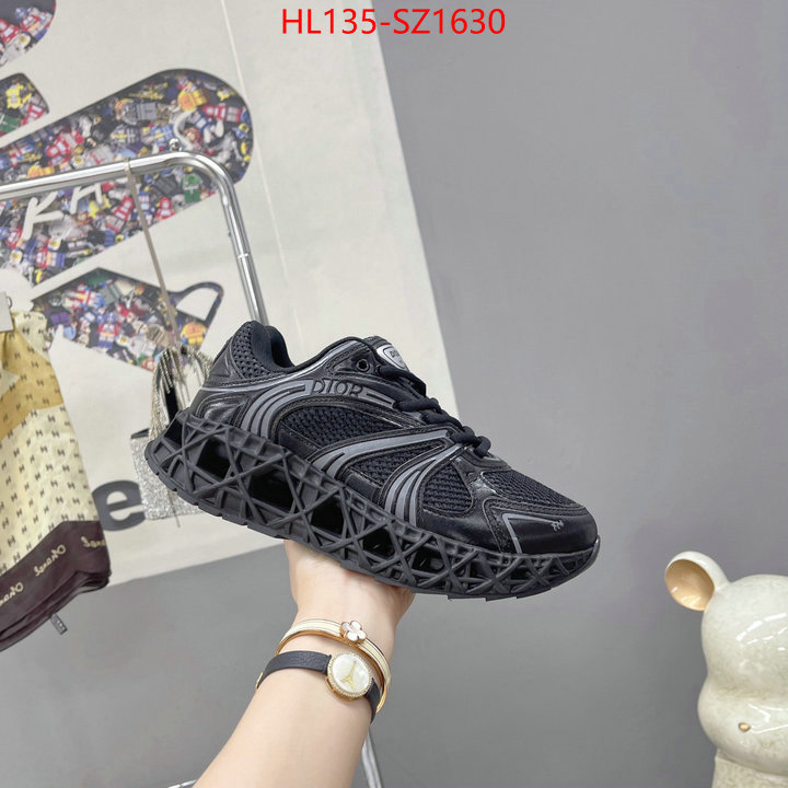 Men shoes-Dior designer 7 star replica ID: SZ1630 $: 135USD